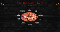 Desktop Screenshot of barbariankeep.com