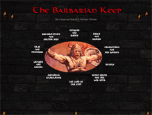 Tablet Screenshot of barbariankeep.com